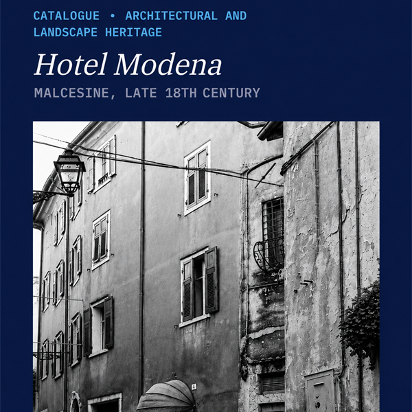 L'Hotel è inserito nel catalogo dei Beni Culturali